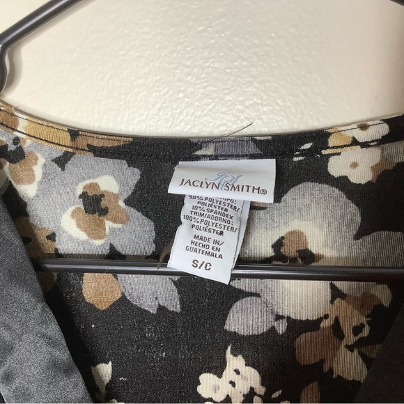 < Y2K Jaclyn Smith Floral Business Casual Blouse > - Picture 3 of 4